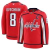 Miehille NHL Washington Capitals Pelipaita Fanatics Premium Alexander Ovechkin 2024-25 koti Punainen